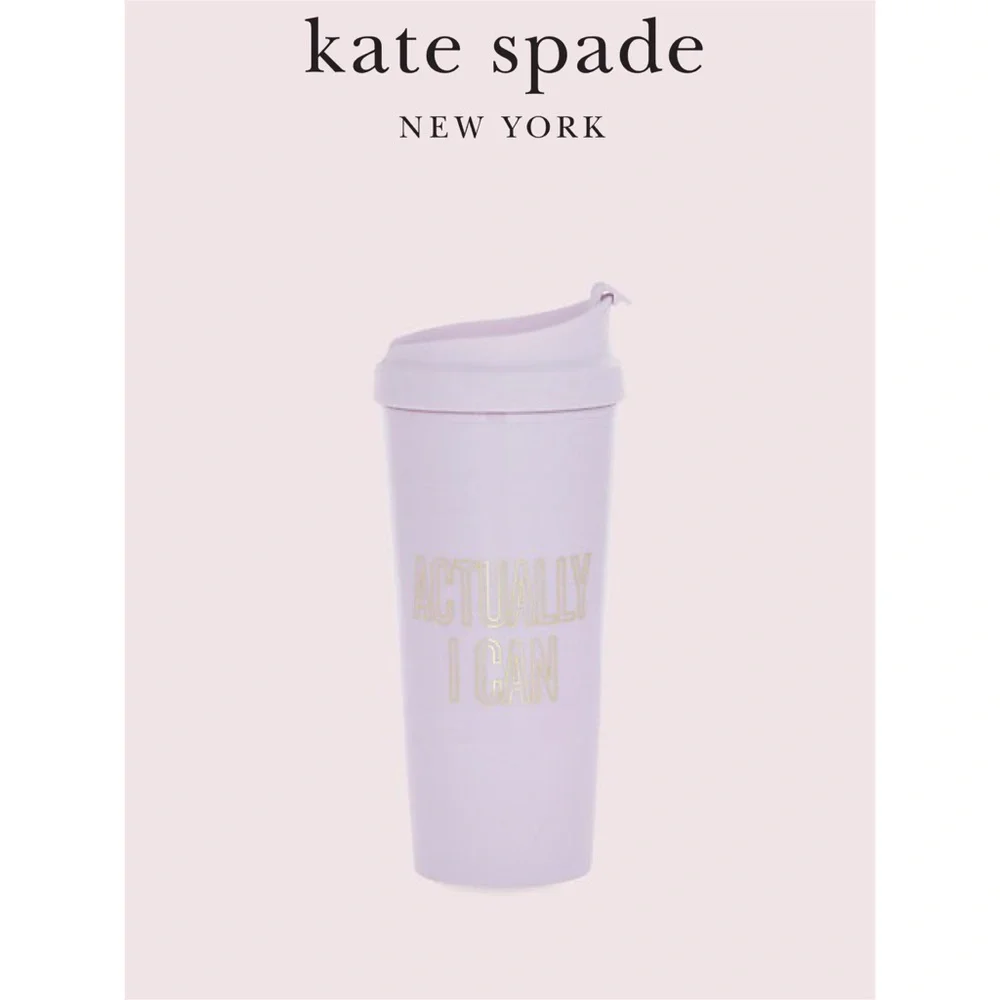 Kate Spade Actually I Can Thermal Mug